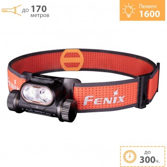 Налобный фонарь FENIX HM65R-T V2.0 черный + Подарок Налобный фонарь FENIX HM65R-T V2.0 черный + Подарок